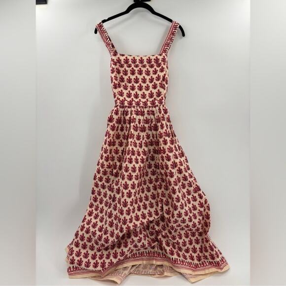 J.Crew Embroidered apron dress in block print - Picture 6 of 10